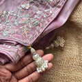 Tissue Silk Work Saree