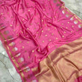 Banarasi Viscose Dyeable Sarees