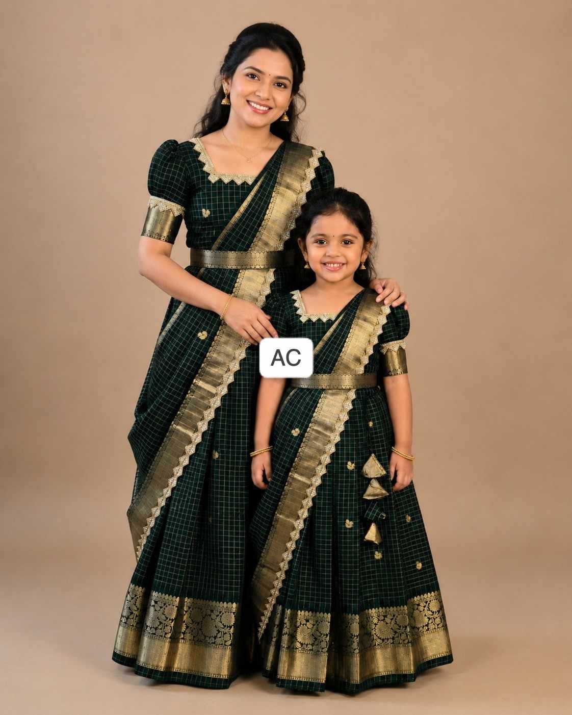 AC's Semi Banarasi Family Outfits