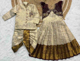 Semi Kanchi Family Outfits