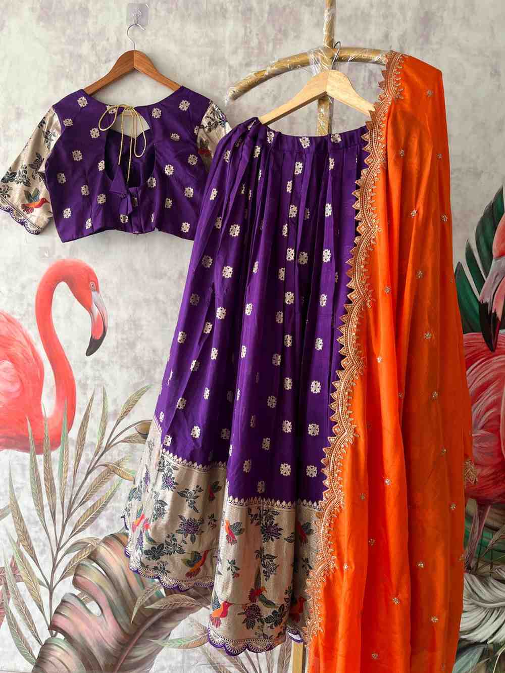 Soft Crepe Silk Lehengas