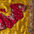 Fancy Dola silk saree – colour 2 – Arhas Couture