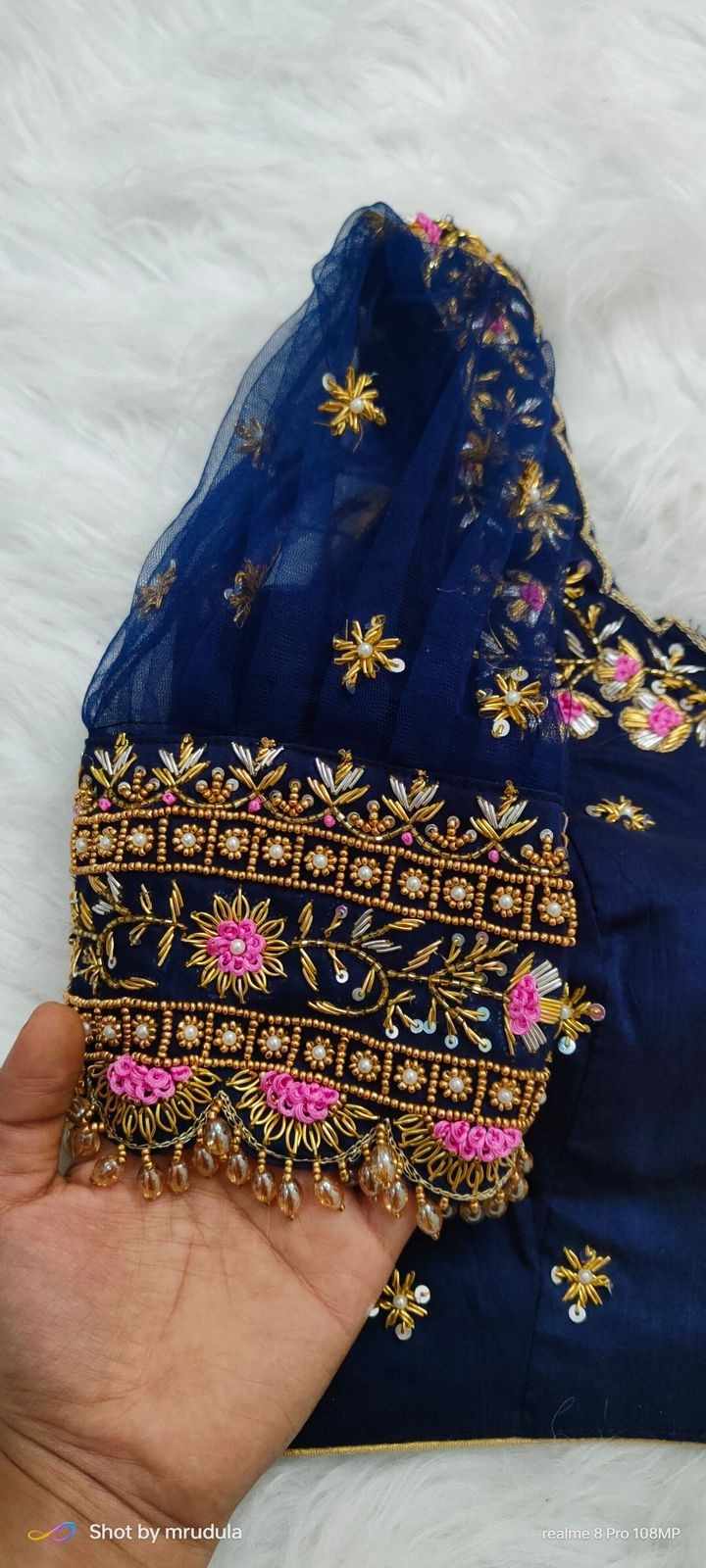 Maggam work blouse – colour 2 – Arhas Couture