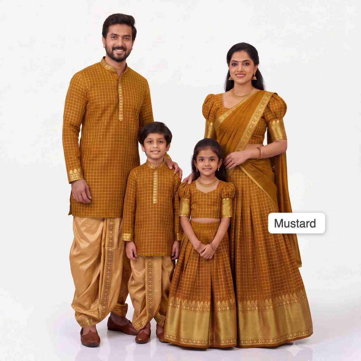 AC's Soft Silk Family Outfits