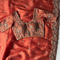 Fancy organza crepe saree – colour view – Arhas Couture