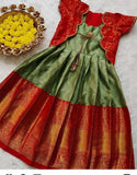 Soft Lichi Silk Frocks