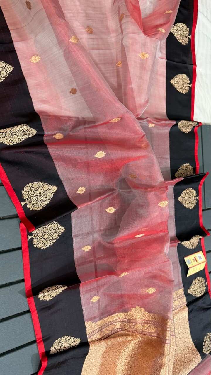 Fancy tissue silk saree – colour 6 – Arhas Couture
