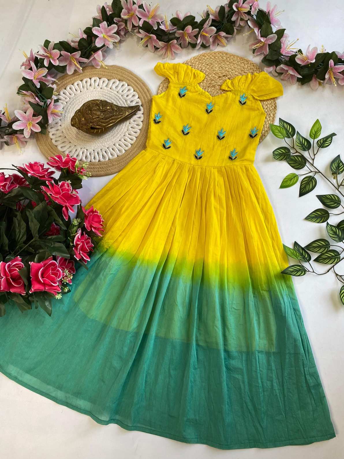 Kid's Mul Cotton Gowns