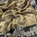 Fancy Banarasi Kora tissue saree – colour view – Arhas Couture