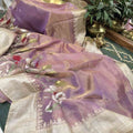 Fancy Banarasi tissue saree – colour 2 – Arhas Couture