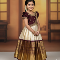 Semi Kanchi Chikankari family outfit – boys and girls – 6 months to 15 years – Arhas Couture