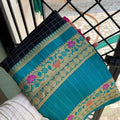 Fancy Banarasi Kora organza saree with Ganga Jamuna border – Arhas Couture