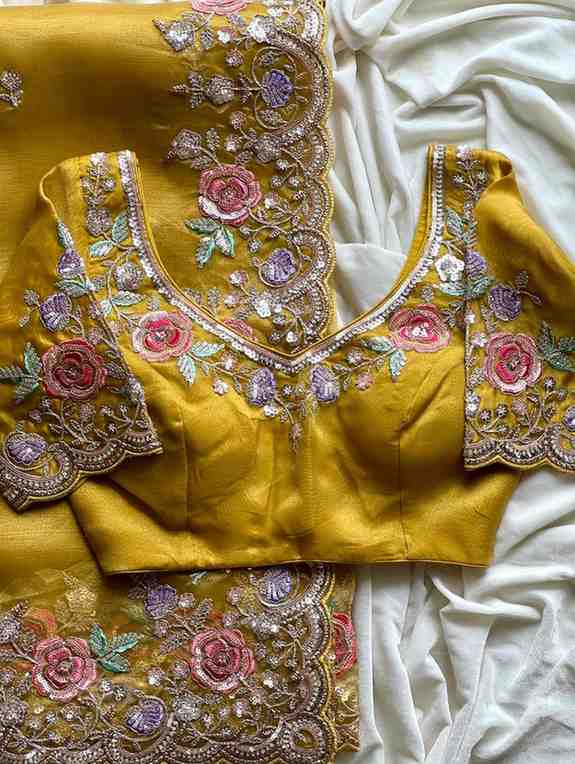 Tabi Silk Sequence Saree