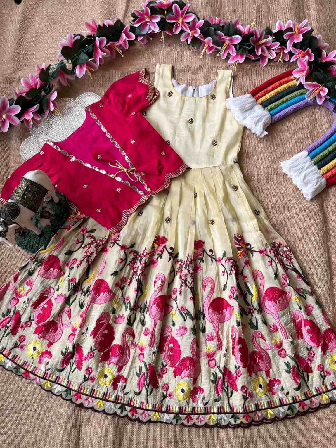 Kid's Gold Crush Gowns