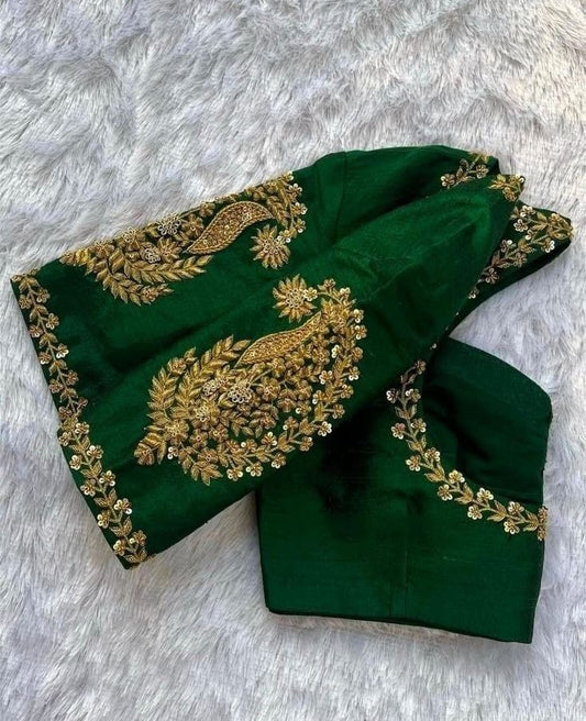 Arha's Maggam Work Blouse