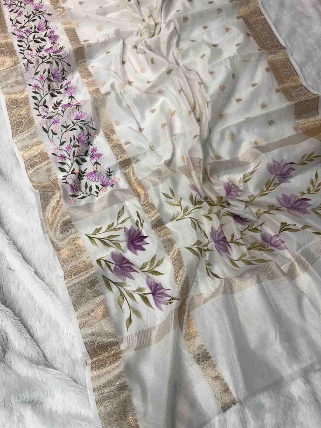 Banarasi Cotton Silk Saree