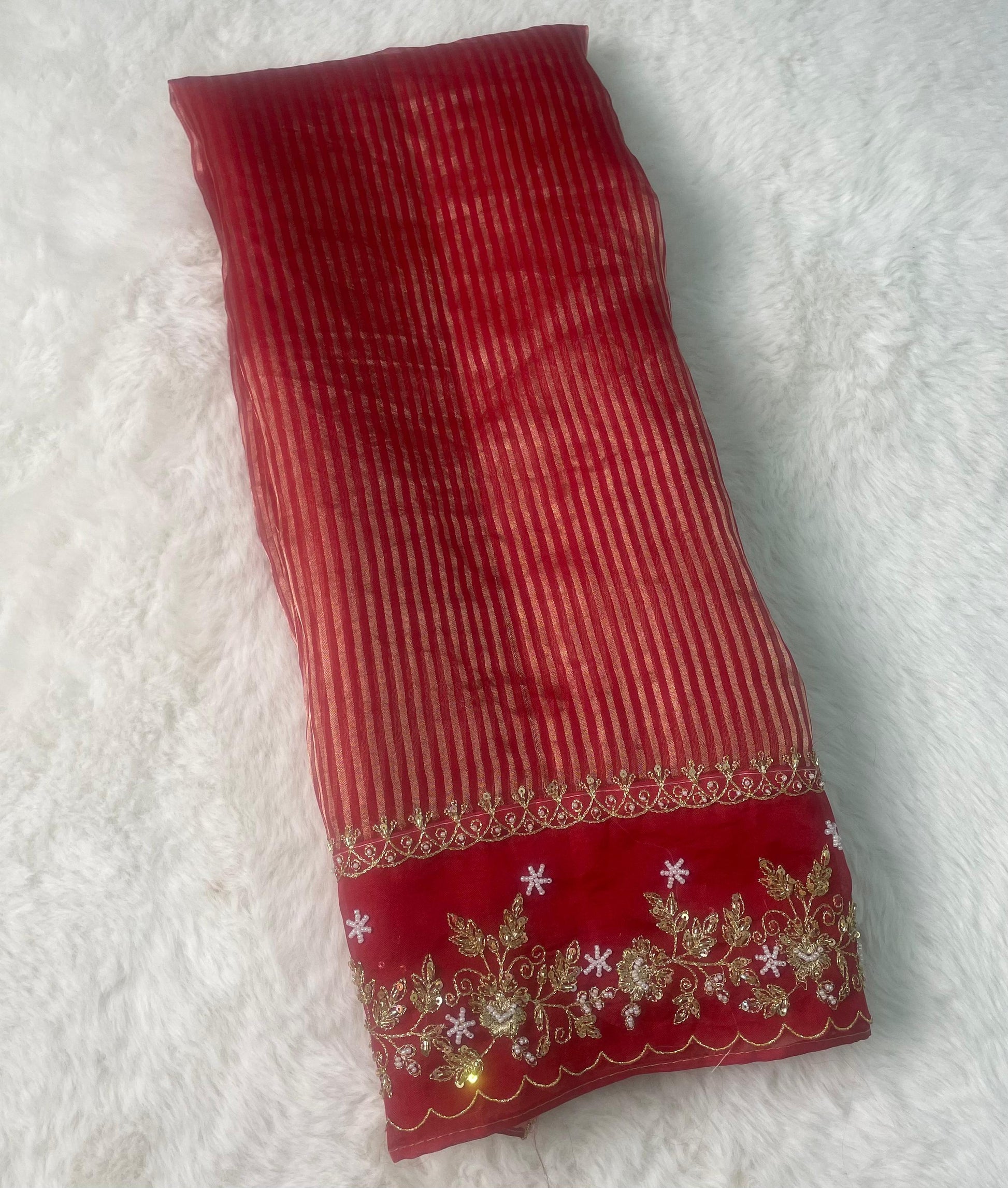 Fancy Kora tissue saree – colour 5 – Arhas Couture