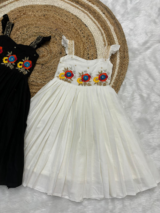 Mul cotton frock – colour 2 – Arhas Couture