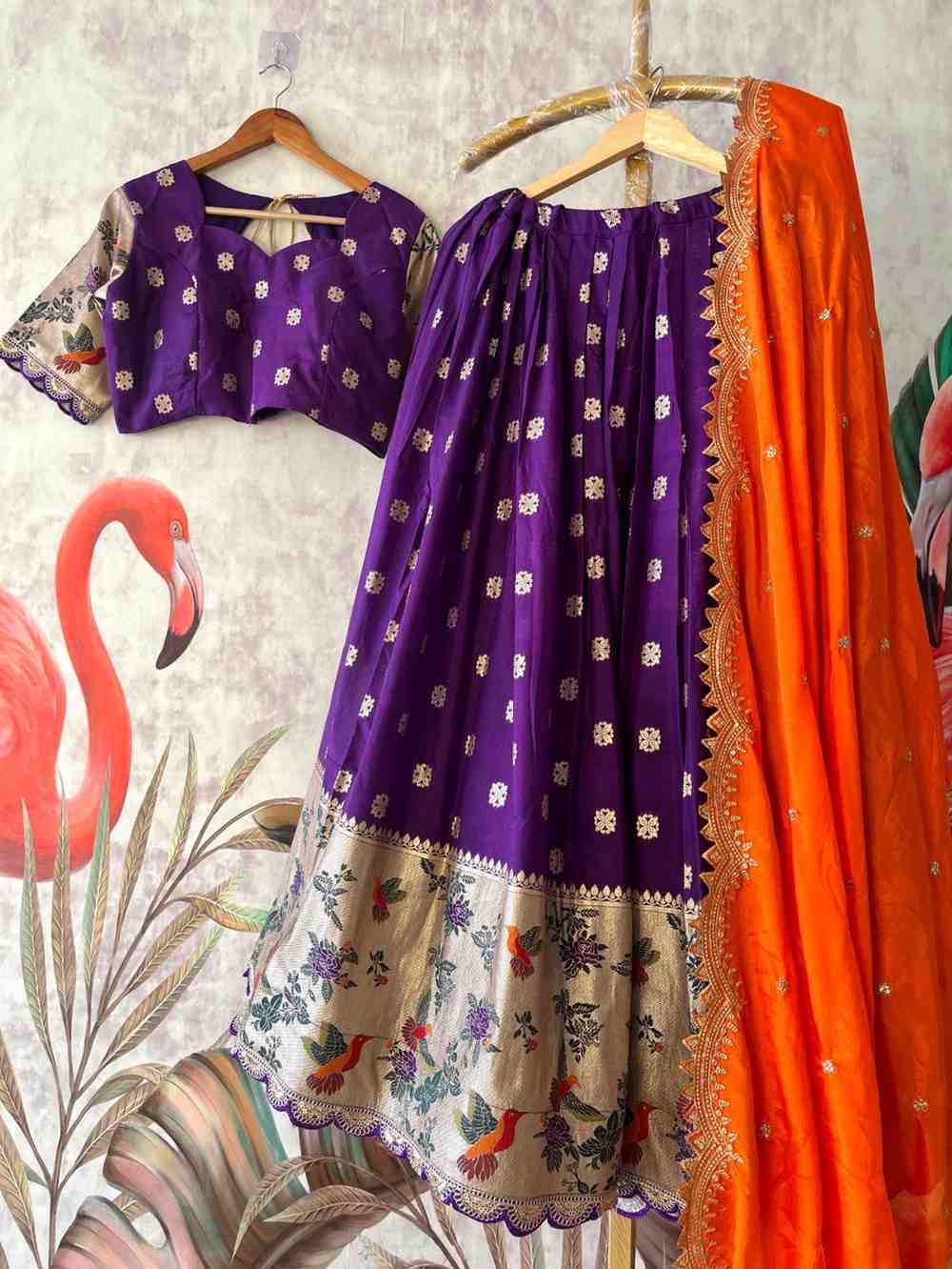 Soft Crepe Silk Lehengas