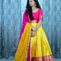 Semi Kanchi Pattu Lehenga