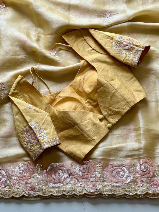 Sequence Space Silk Saree