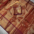 Fancy Banarasi tissue saree – colour 2 – Arhas Couture