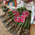 Girl's Crush Floral Lehengas