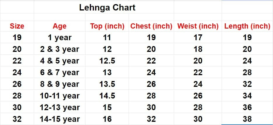 Kid's Viscose Tissue Lehengas