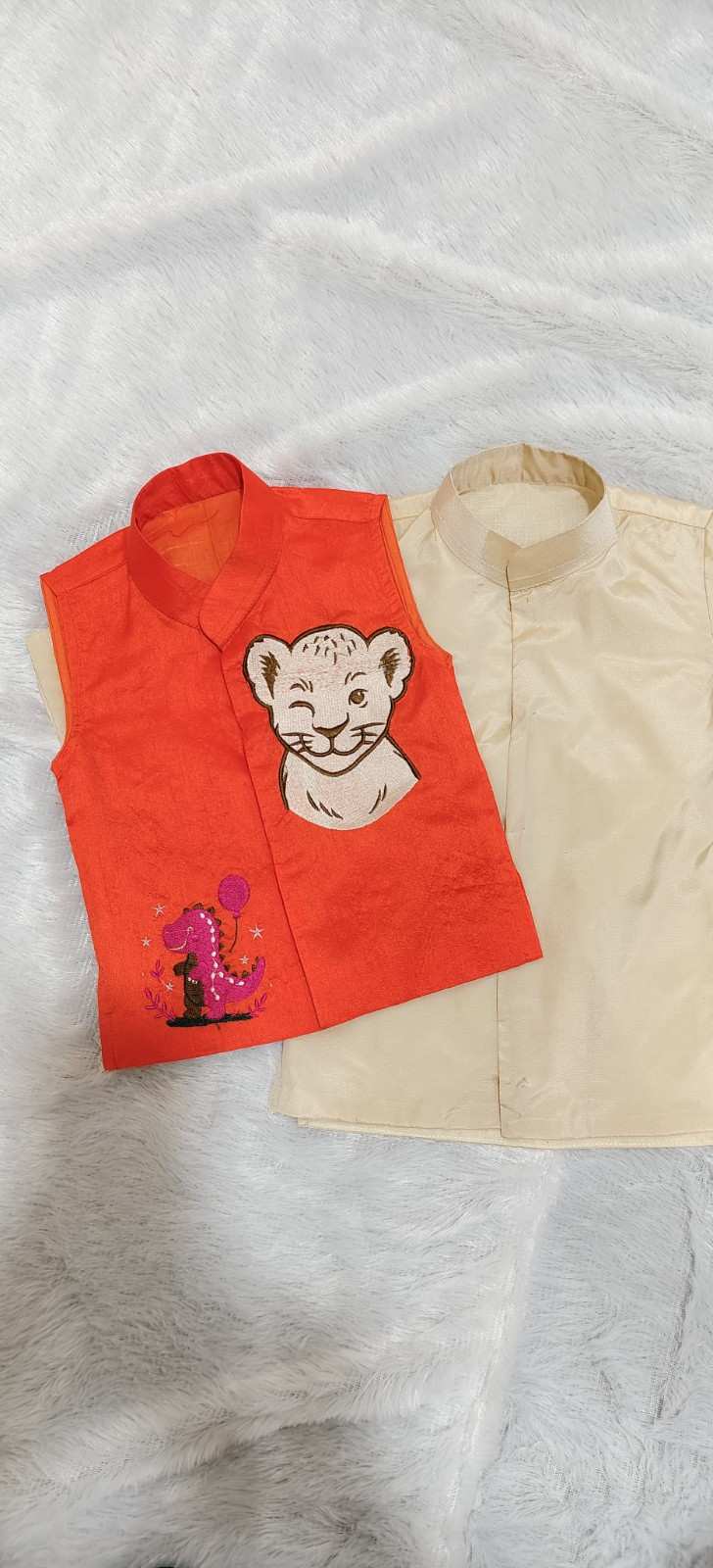 AC's Silk Kurta Set Family Outfits