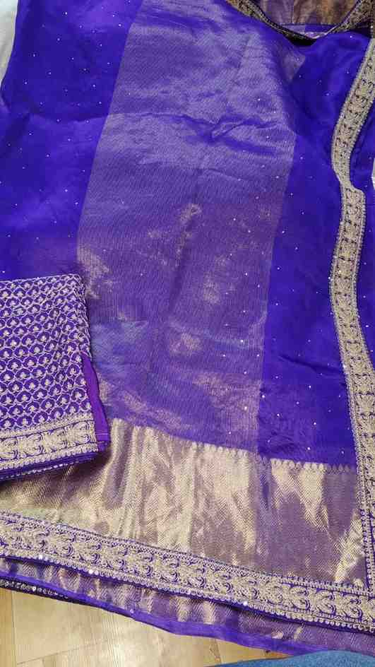 Banarasi Tissue Organza Sarees