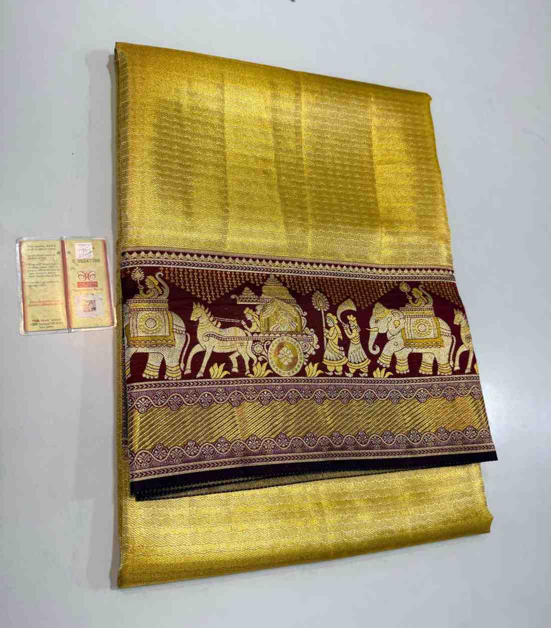 Handloom Kanjeevaram Silk Sarees