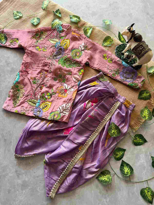 Boy's Viscose Crepe Kurta Sets