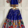 Kid's Silk Blend Lehengas
