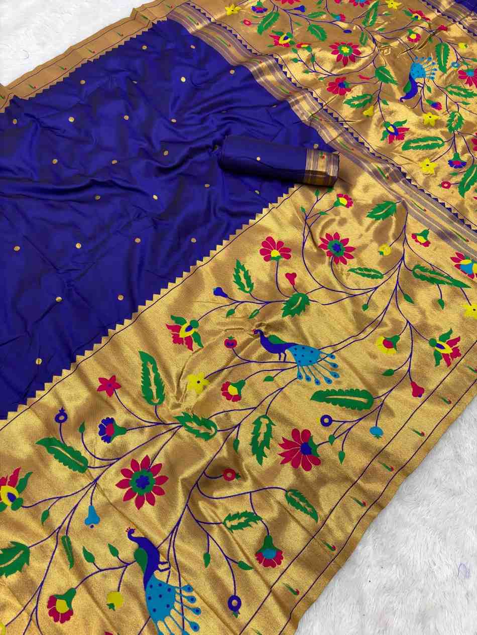 Fancy Paithani saree – colour 3 – Arhas Couture
