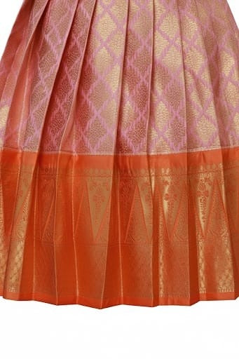 Kid's Semi Kanchi Gowns