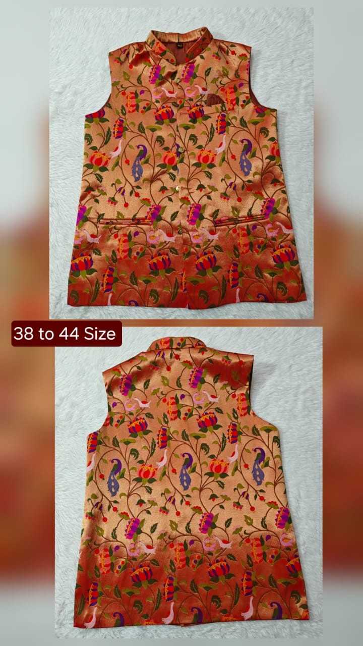 Fancy Paithani jacket – colour 1 – Arhas Couture