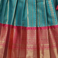 Kid's Semi Kanchi Silk Dress