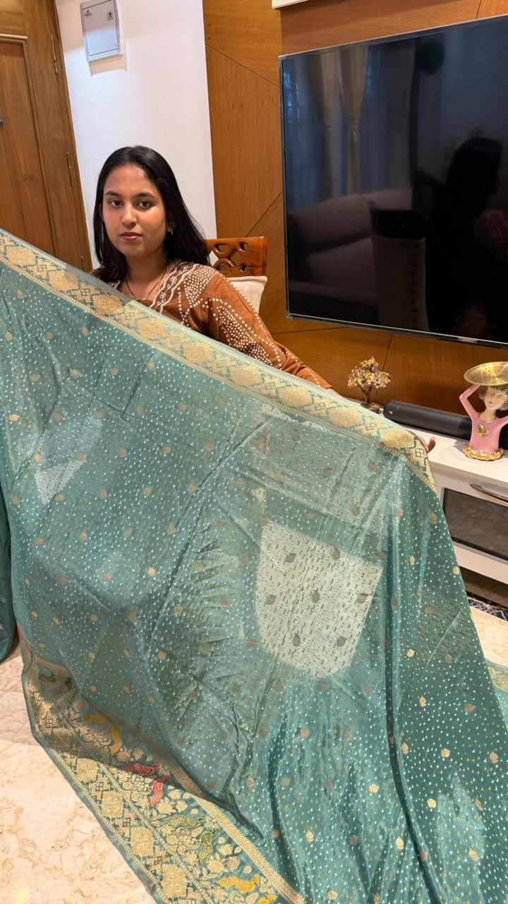 AC's Viscose Banarasi Bandini Saree