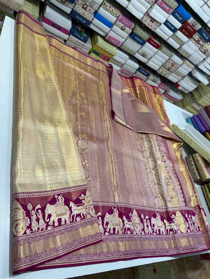 Handloom Kanjeevaram Silk Sarees