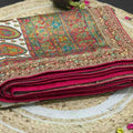 Fancy Kanni silk saree – colour 1 – Arhas Couture
