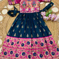 Kid's Paithani Soft Silk Lehengas