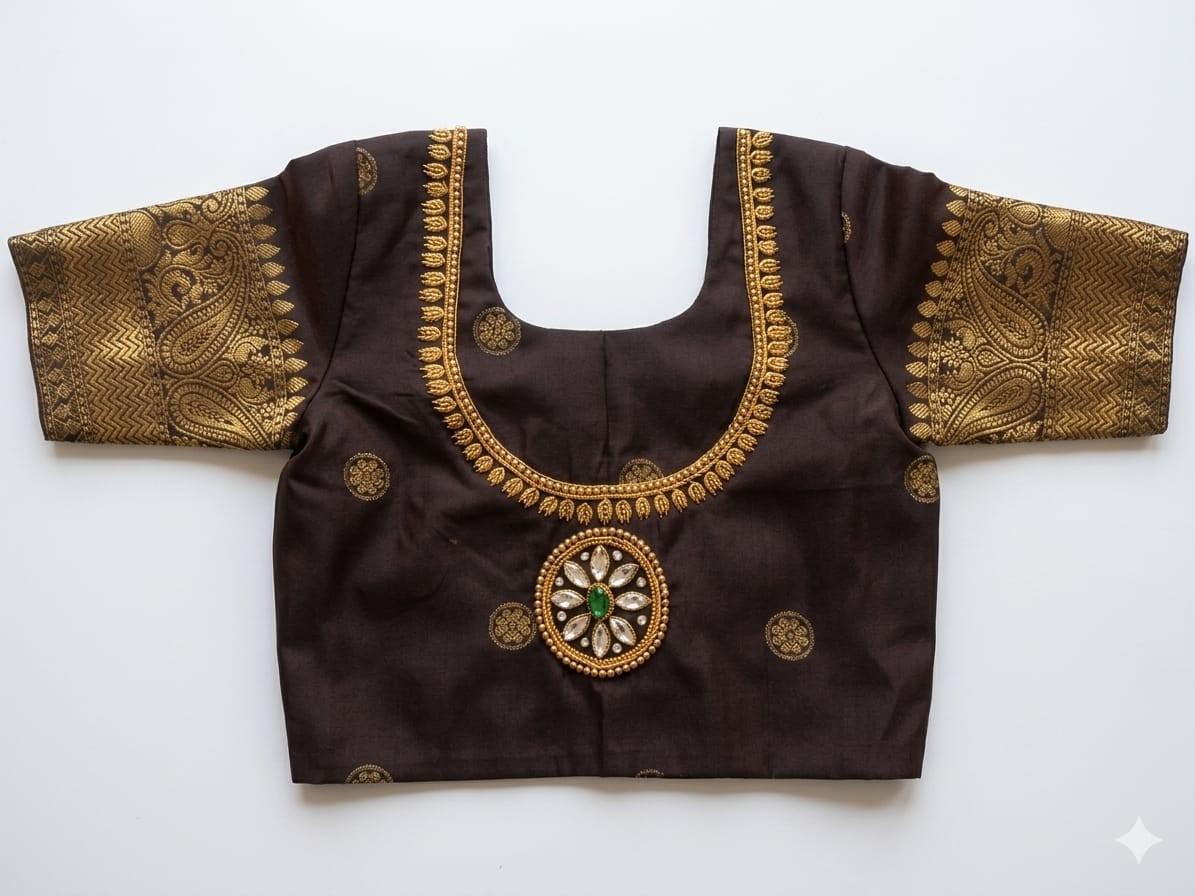 Semi Kanchi family outfit – colour 2 – Arhas Couture