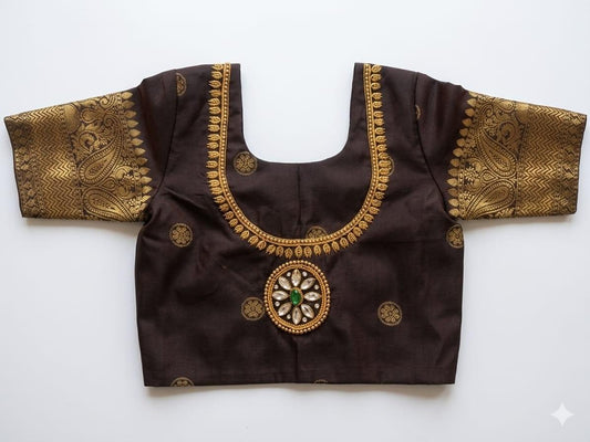 Semi Kanchi family outfit – colour 2 – Arhas Couture