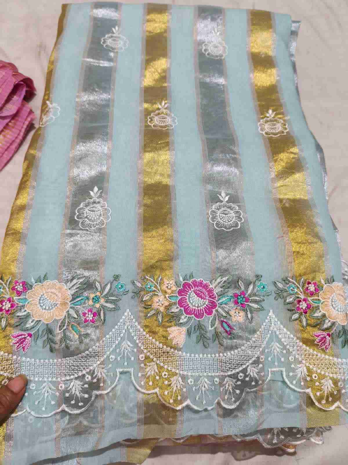 Semi Kora Tissue Silk Sarees
