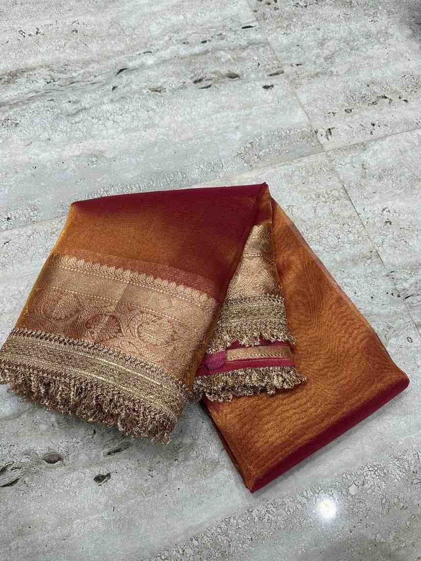 Semi Tissue Banarasi Sarees