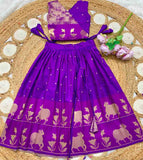 Kid's Banarasi Pichwai Lehengas