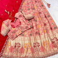 Paithani Tissue Silk Lehengas