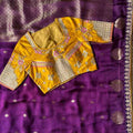 Fancy satin silk saree – colour 1 – Arhas Couture