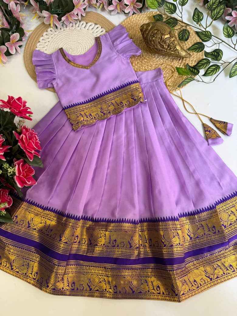 Kid's Kanchi Cotton Lehengas