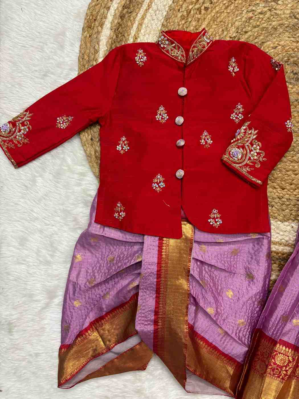 Semi Gadwal Family Outfits